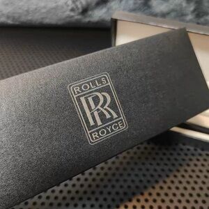 Rolls Royce Collection Gloss Black Ballpoint Pen With Gift Box owner Limited